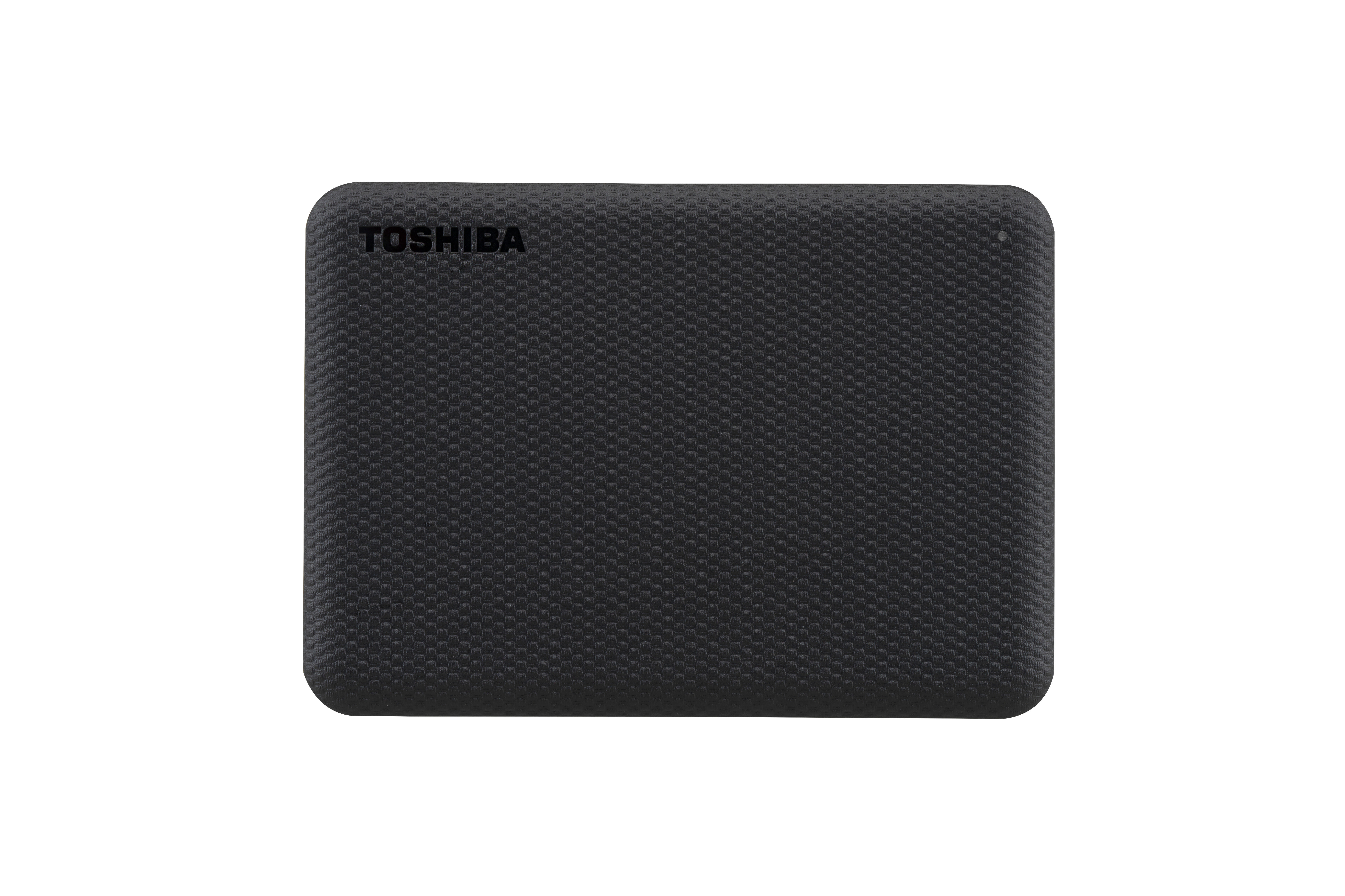 Advance Festplatte, TOSHIBA 2 HDD, Zoll, 2,5 Schwarz Canvio extern, TB
