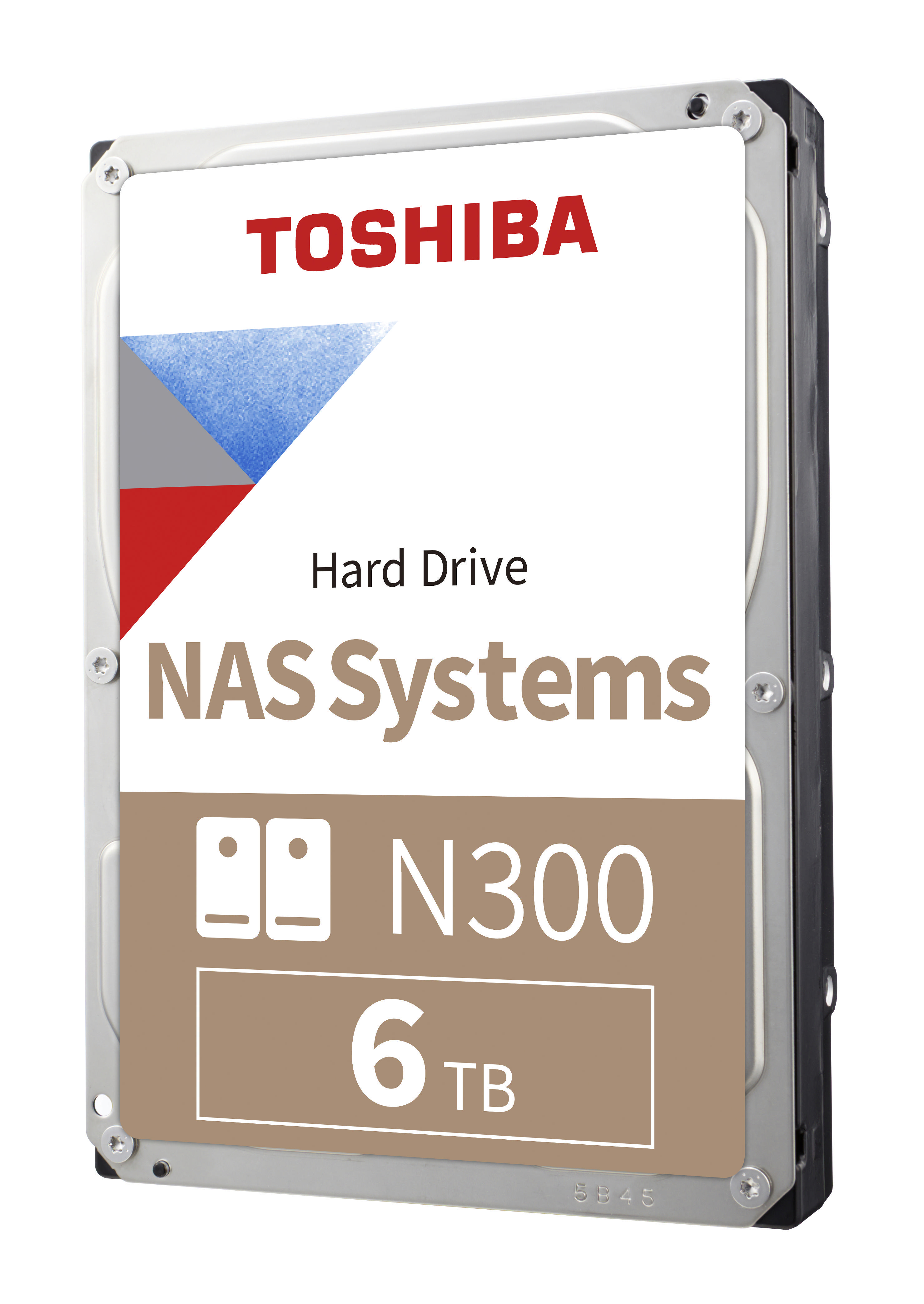 TOSHIBA N300 NAS-Festplatte, 6 TB Interner Speicher, HDD SATA 6 Gbps, 3,5 Zoll, intern