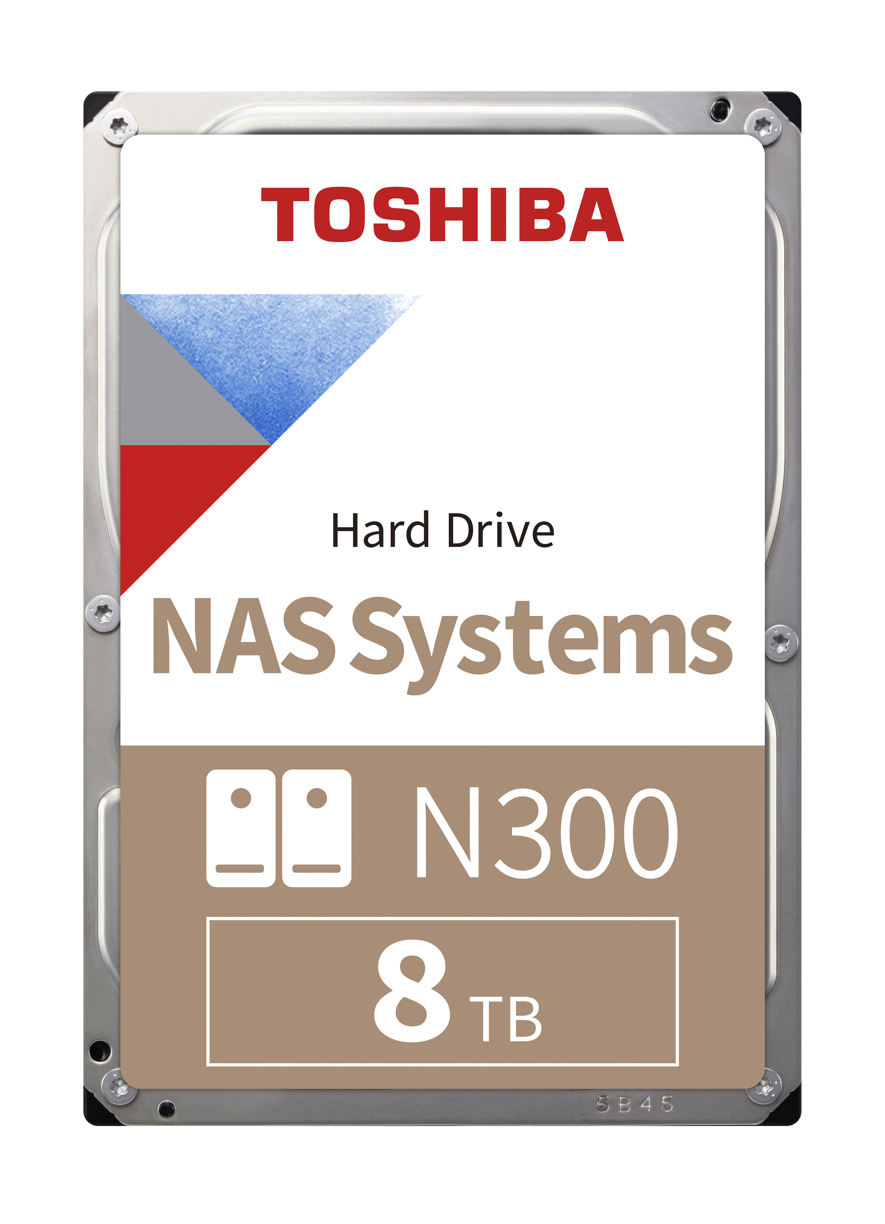 TOSHIBA N300 NAS-Festplatte, 8 TB Interner Speicher, HDD SATA 6 Gbps, 3,5 Zoll, intern