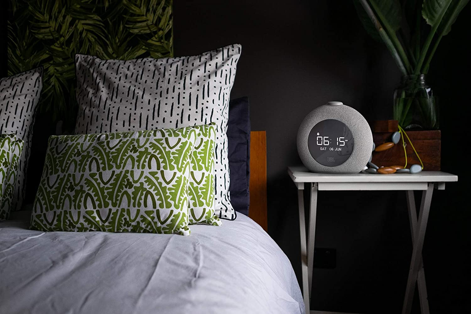 JBL Wekkerradio Horizon 2 DAB+ Bluetooth Grijs (JBLHORIZON2GRYEU)