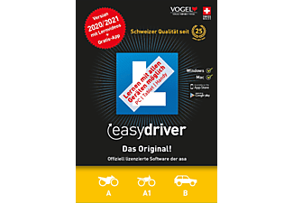 easydriver 2020/21 (Kat. A/A1/B) - PC/MAC - Deutsch, Französisch, Italienisch