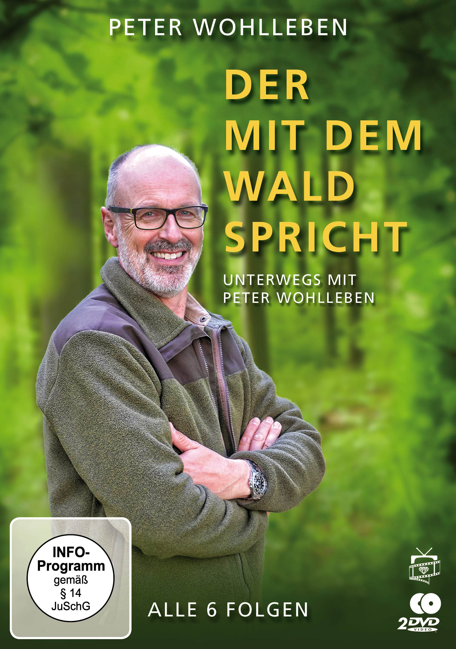 mit DVD - dem Unterwegs mit Peter spricht Der Wald Wohlleben