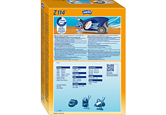 Fakir Swirl Z 113 MicroPor Plus Staubsaugerbeutel für Zelmer Quigg Staubsauger 