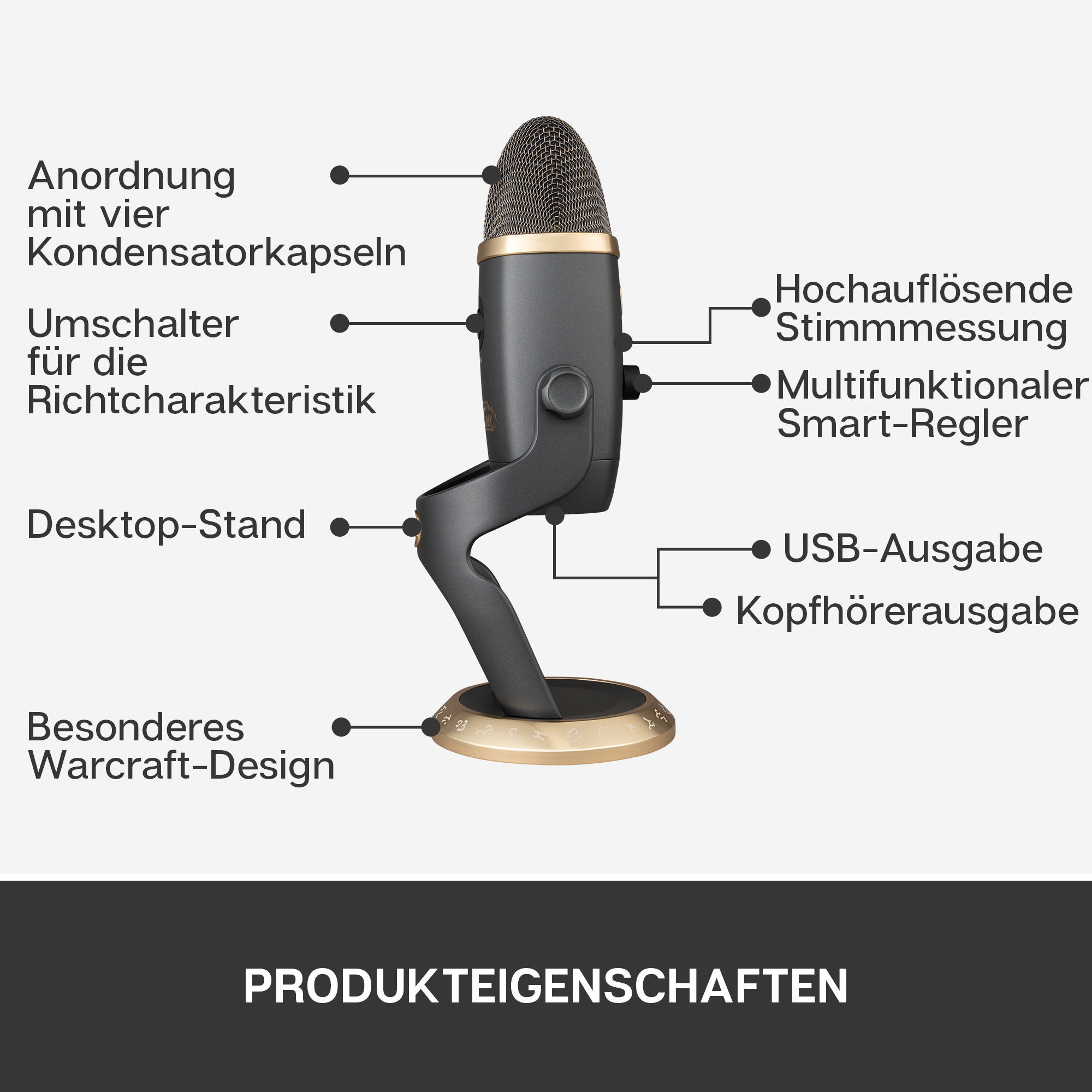 Das Innere des Lautsprechers zeigt einen Tieftöner und zwei Hochtöner.