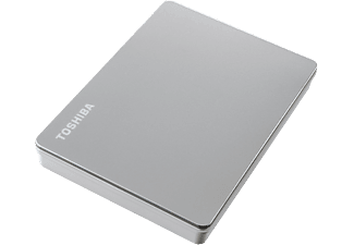 TOSHIBA HDTX120ESCAA Canvio Flex külső 2,5" HDD, 2 TB, USB 3.0, USB Type-C adapter,ezüst