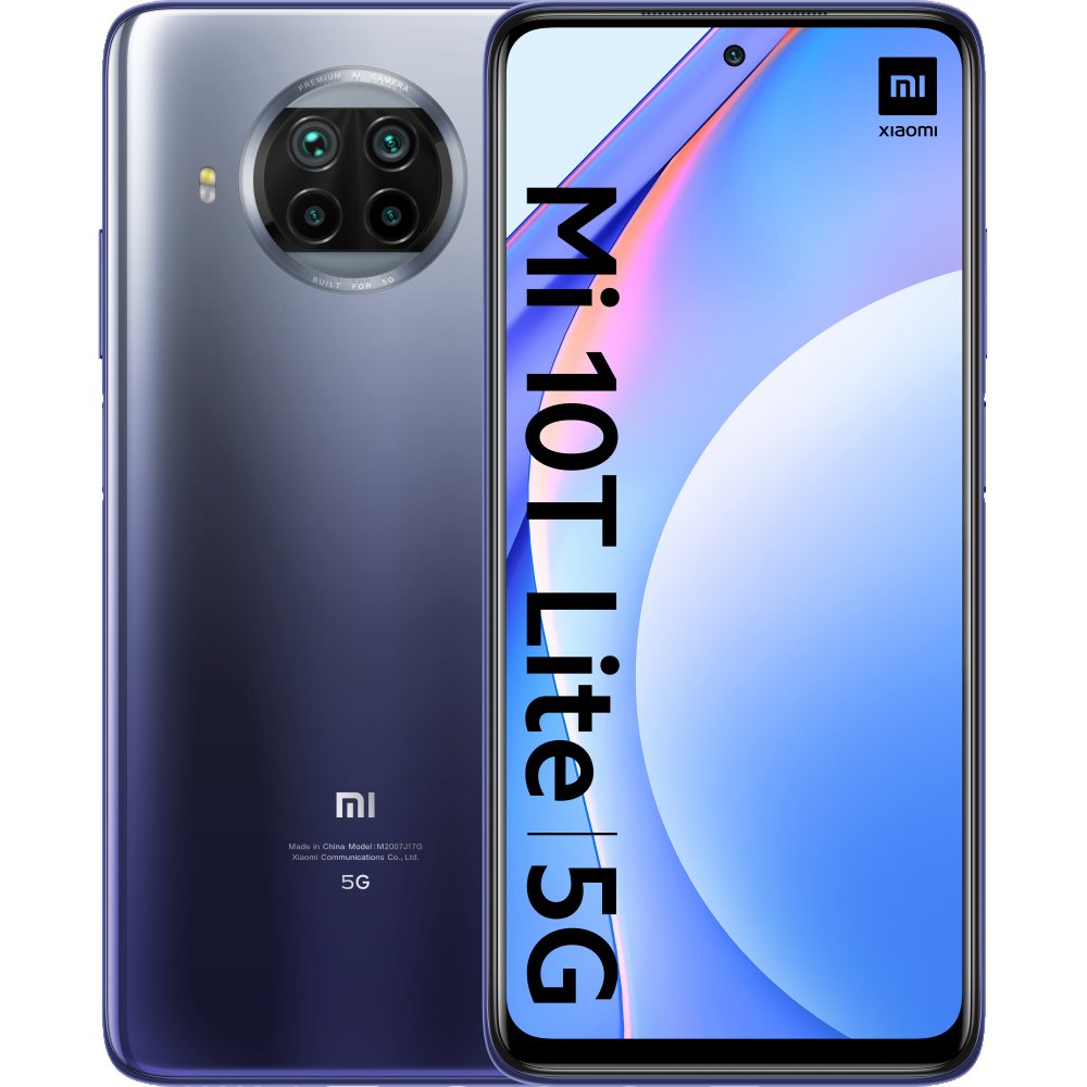 Xiaomi Mi 10T Lite, Azul, 128 GB, 6 GB, 6.67" Full HD+ Pulsera de actividad Xiaomi Mi Band 4