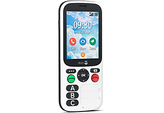 DORO 780X Handy, Schwarz/Weiß