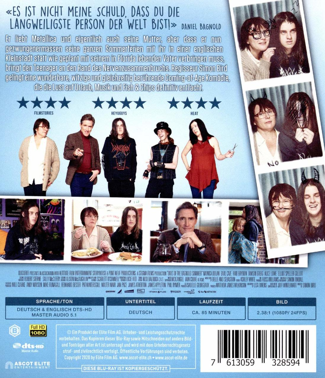 Rückseite eines CD-Covers mit Noten und Text.