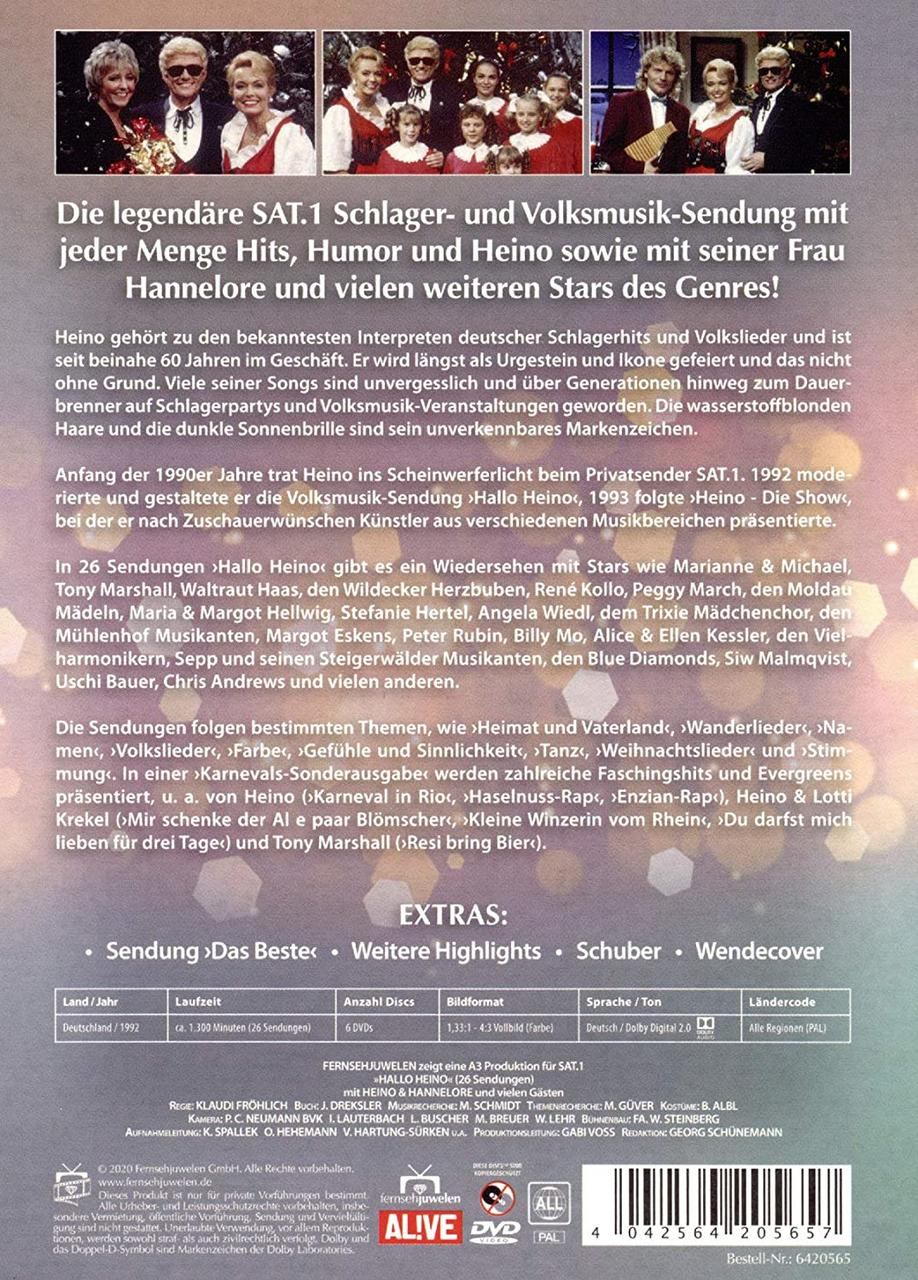 DVD-Cover mit Text über eine deutsche TV-Show mit Fotos von Personen. Der Titel ist auf Deutsch.