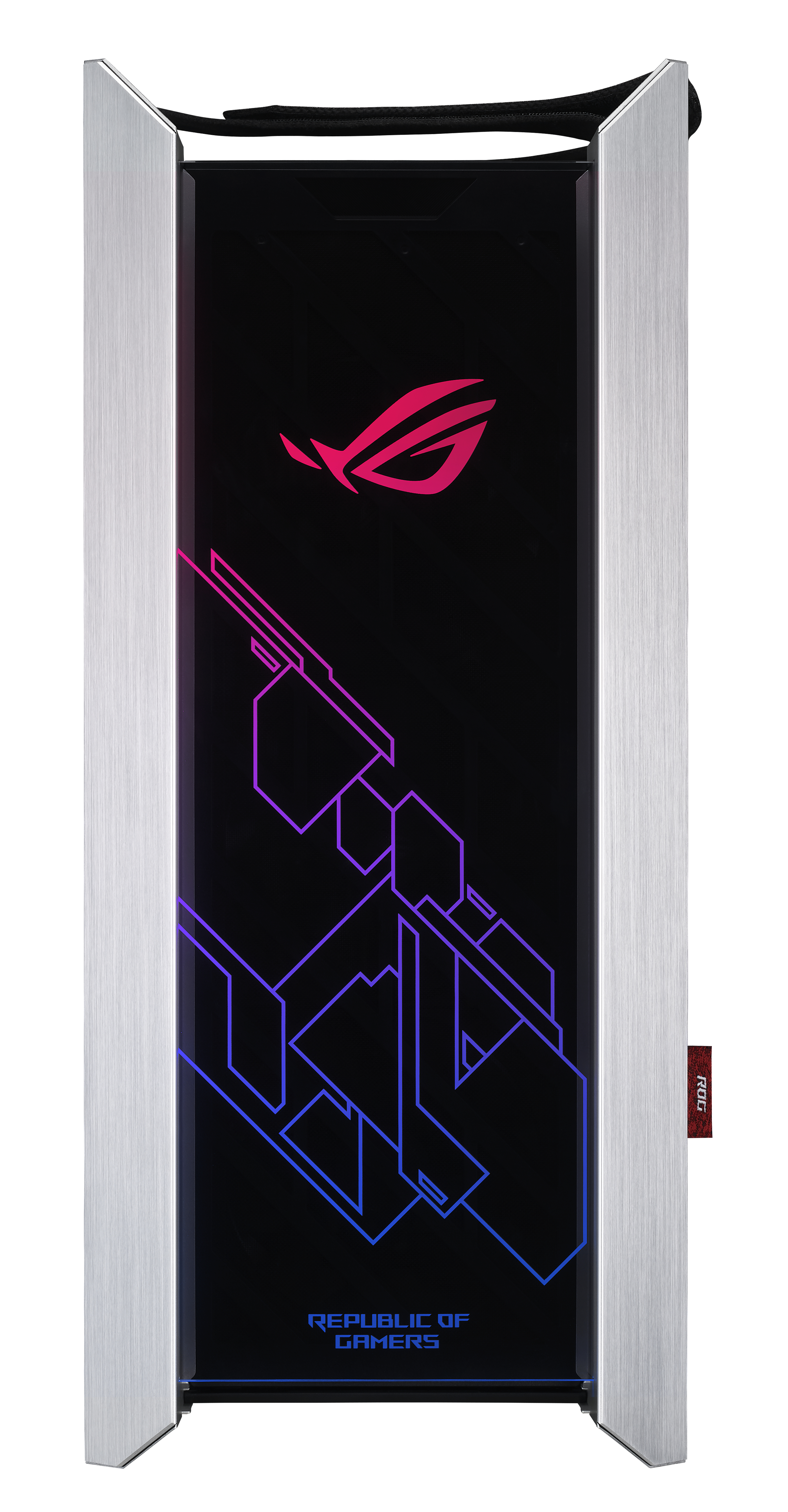 ASUS Strix Helios Gaming PC-Gehäuse, Anthrazit/Schwarz, innen Weiß