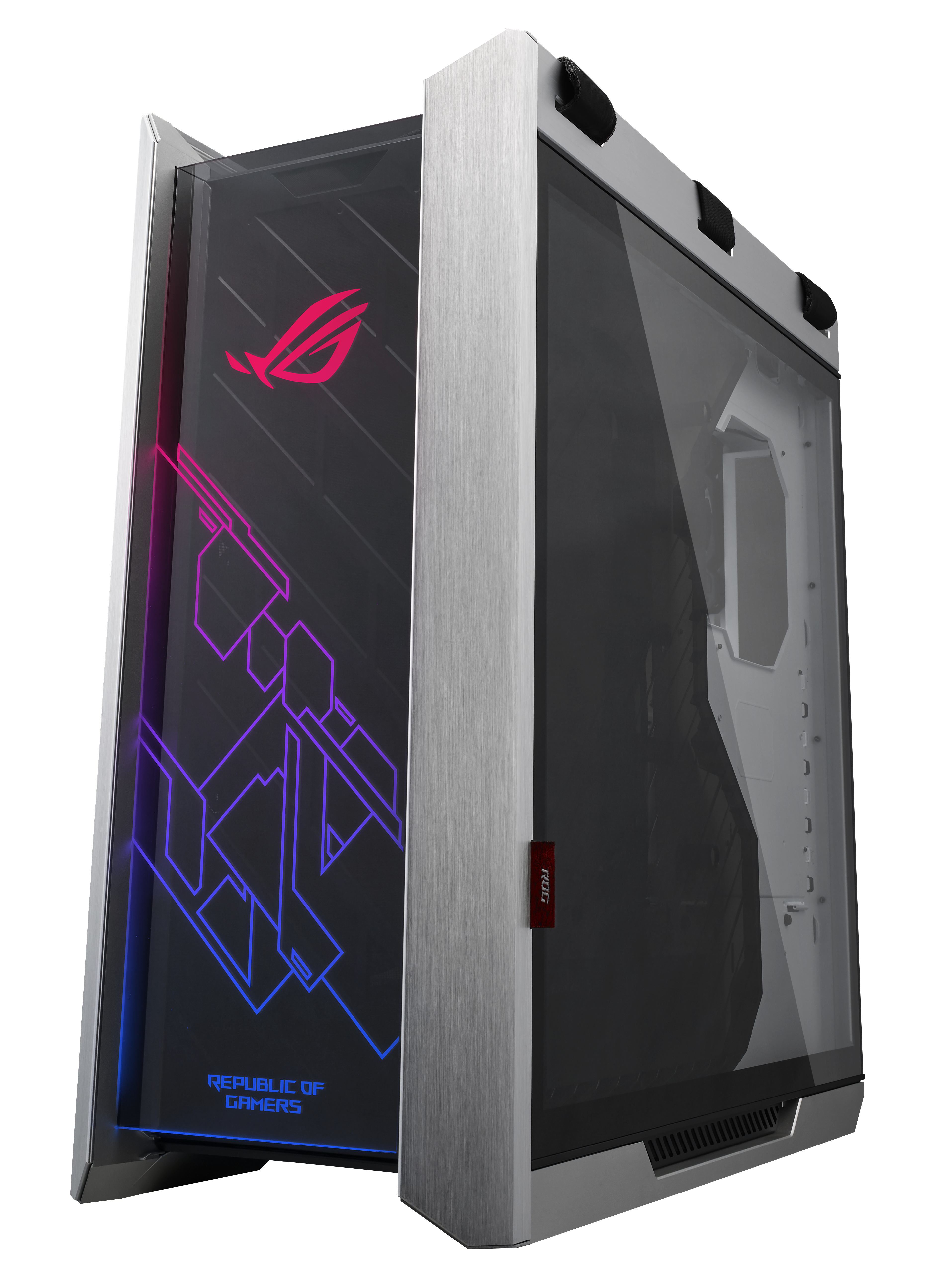ASUS Strix Helios Gaming PC-Gehäuse, Anthrazit/Schwarz, innen Weiß