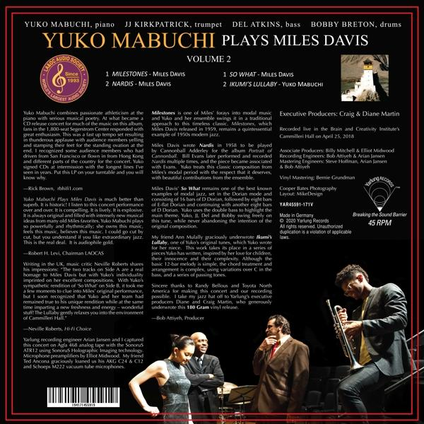 Mabuchi,Yuko/Kirkpatrick,JJ/Atkins,Del/Breton - Yuko Mabuchi spielt Miles Davis  - (Vinyl)