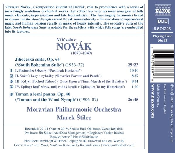 Marek/moravian Philharmonic Orchestra Tilec - Orchestral Works,Vol. 1  - (CD)
