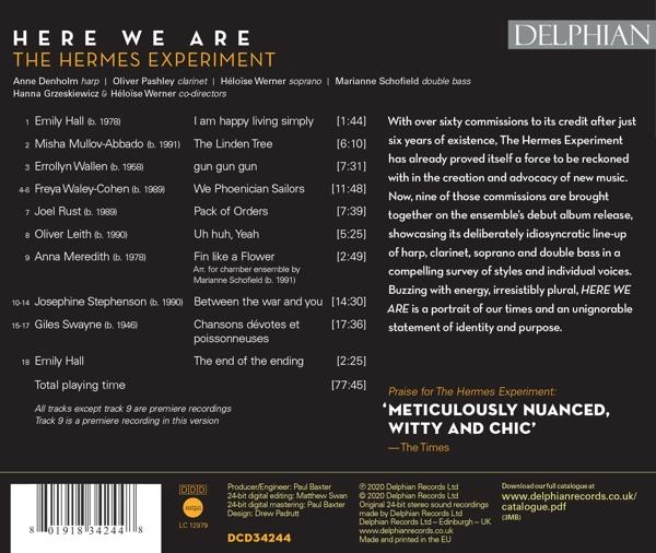 The Hermes Experiment - HERE WE ARE  - (CD)
