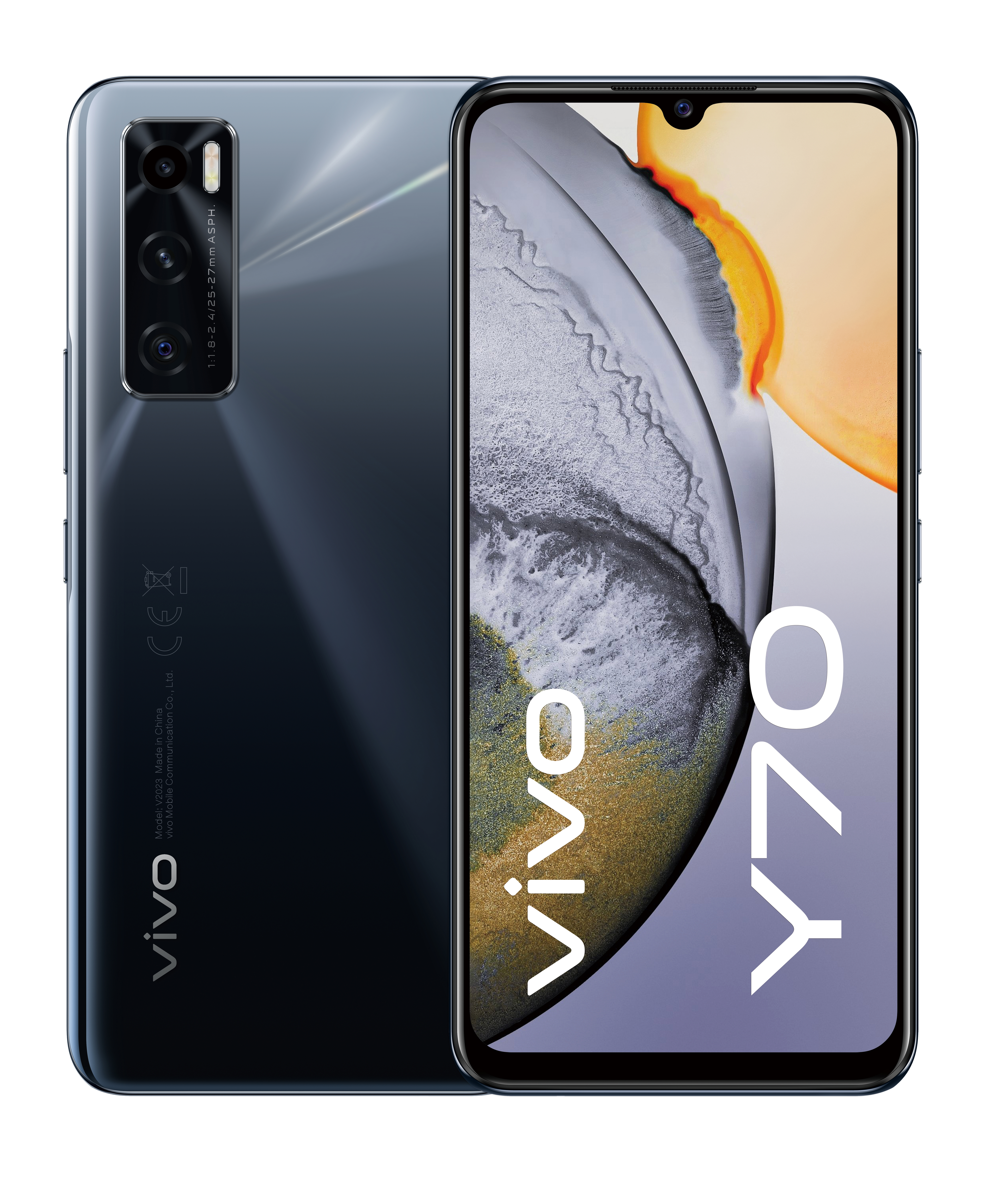 VIVO Y70 128 GB Gravity Black Dual SIM