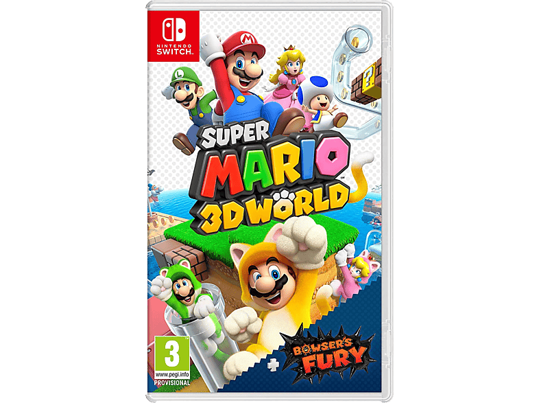 Nintendo Games Super Mario 3 World + Bowser's Fury Fr Switch