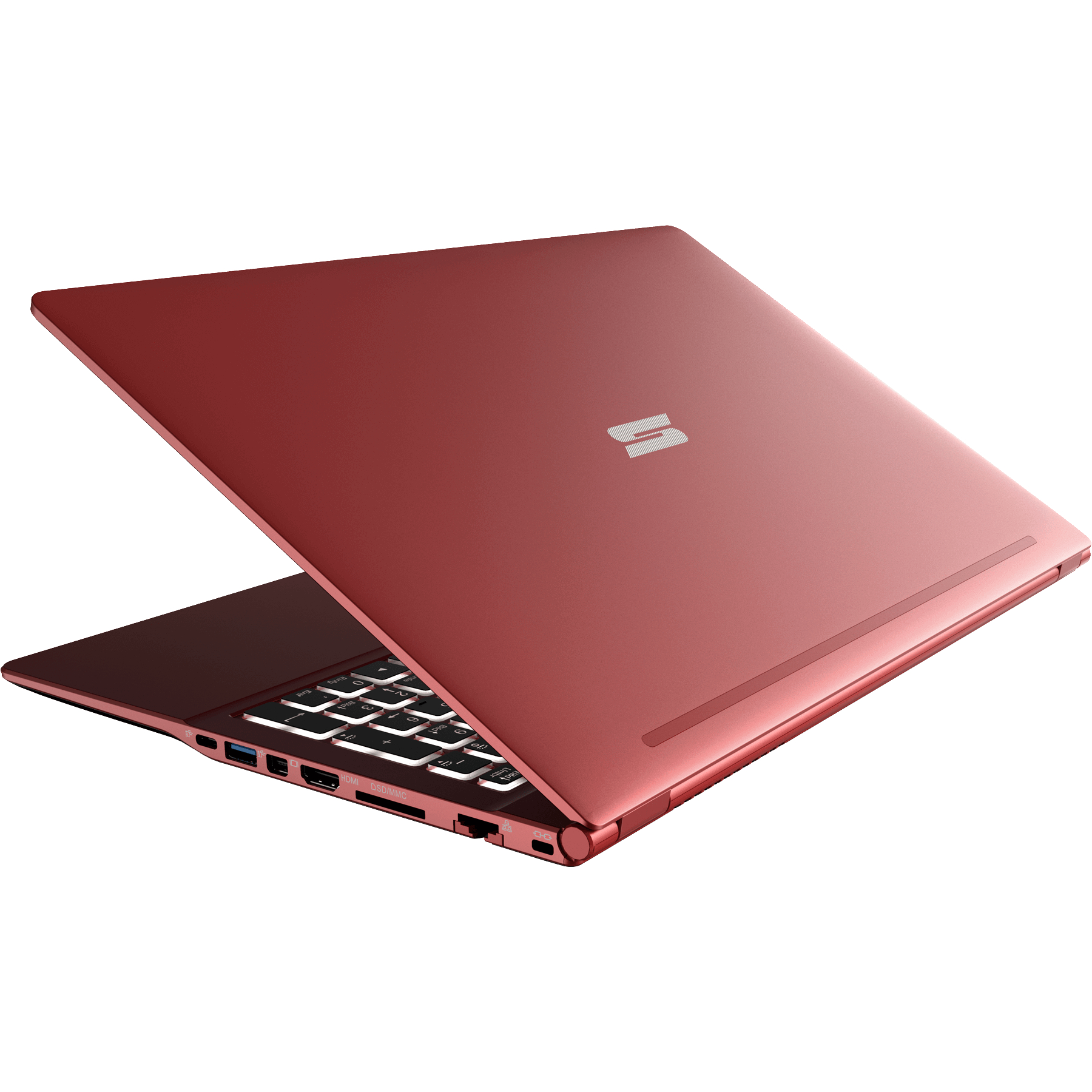 SCHENKER SLIM 15 RED - L19hvf - 15,6 Zoll - Intel® Core™ i5 i5-10210U - 16 GB - 500 GB - Intel® UHD Graphics - Windows 10