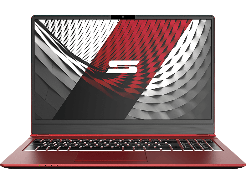 SCHENKER SLIM 15 RED - L19hvf, Notebook mit 15,6 Zoll Display, Intel® Core™ i5 Prozessor, 16 GB RAM, 500 GB mSSD, Intel UHD Grafik, Rot