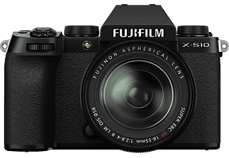 FUJIFILM X-S10 Systemkamera mit Objektiv XF 18-55mm f2.8-4.0 R LM OIS (16674308)