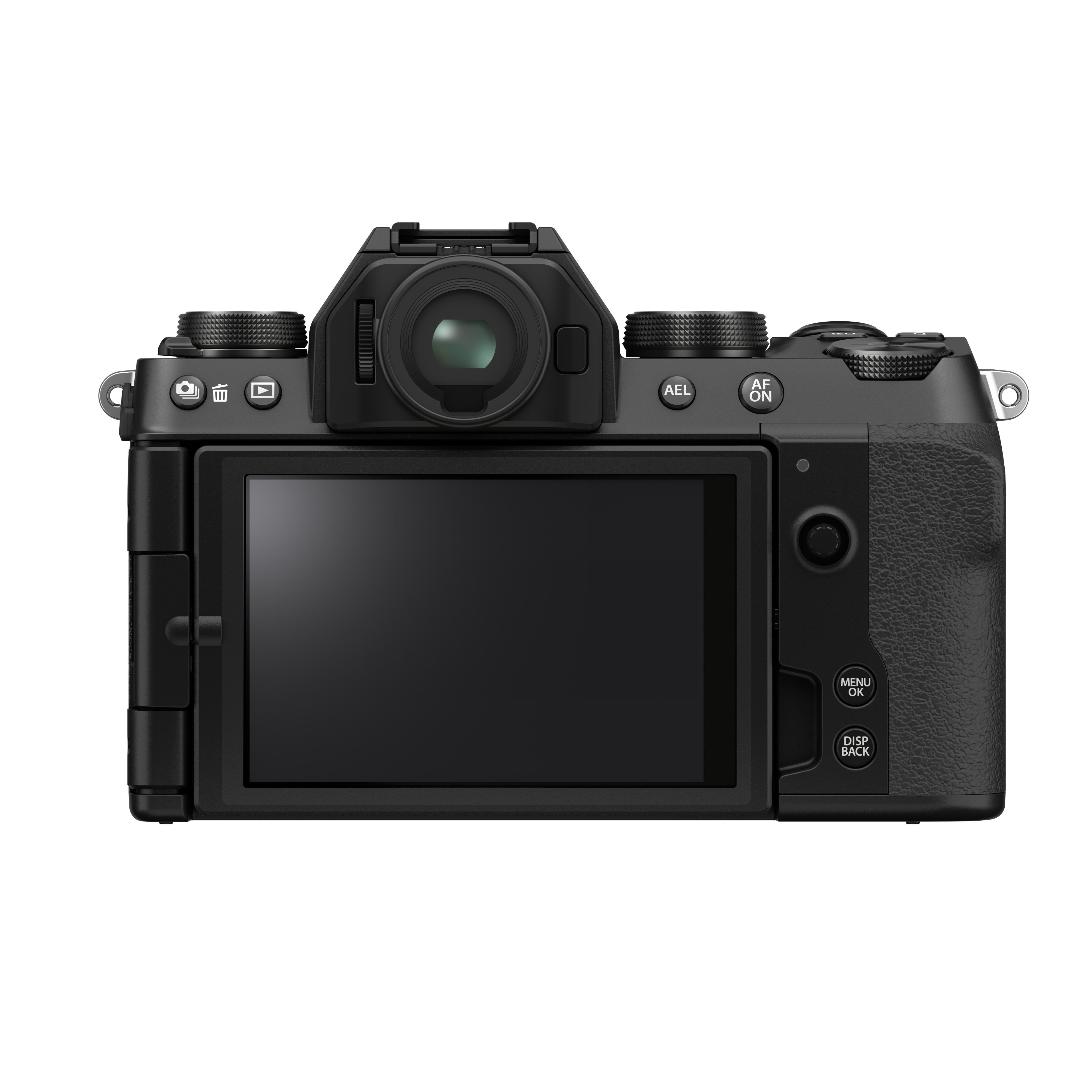 FUJIFILM X-S10 Kit Systemkamera mit Objektiv 16-80 mm, 7,6 cm Display Touchscreen, WLAN
