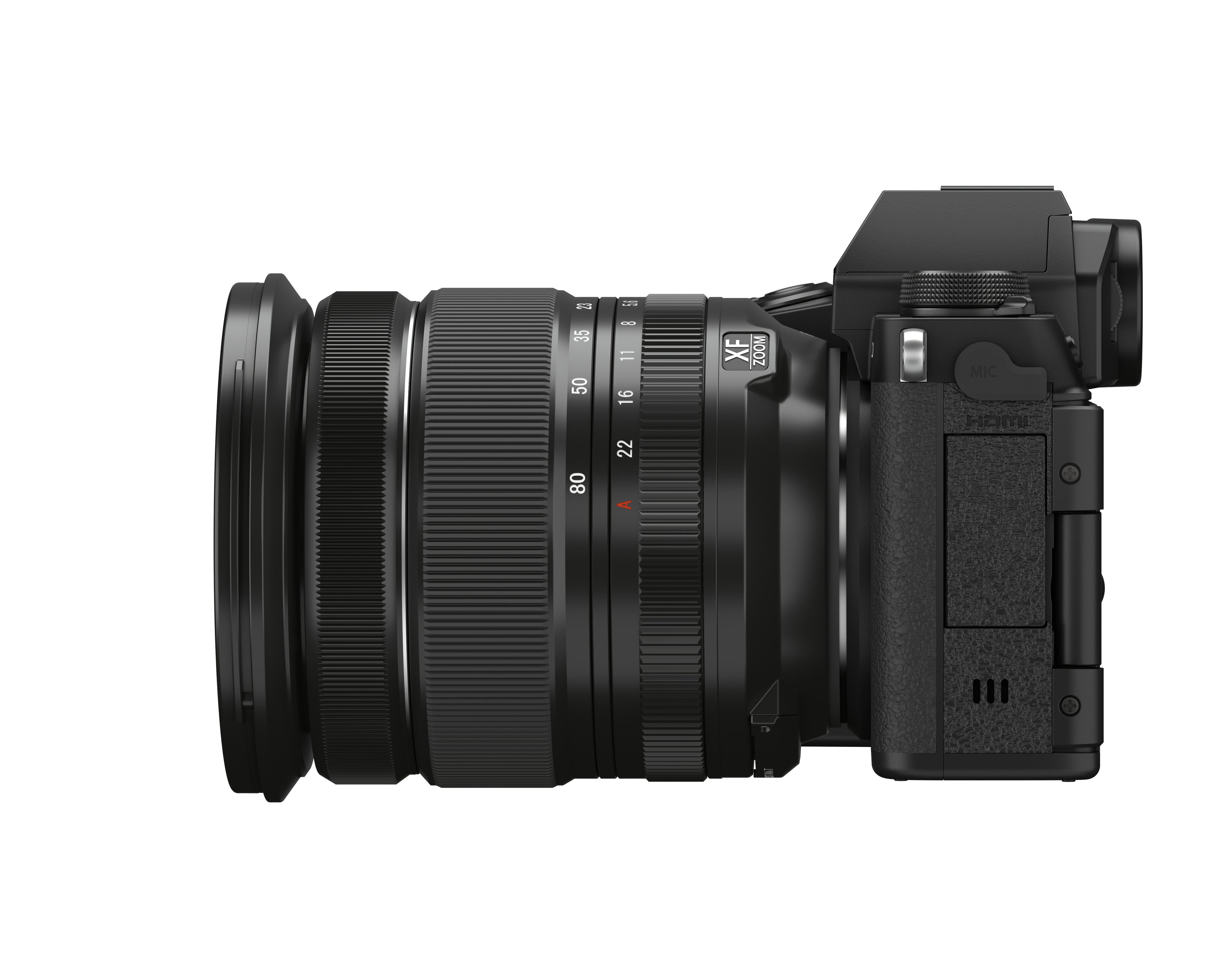 FUJIFILM X-S10 Kit Systemkamera mit Objektiv 16-80 mm, 7,6 cm Display Touchscreen, WLAN