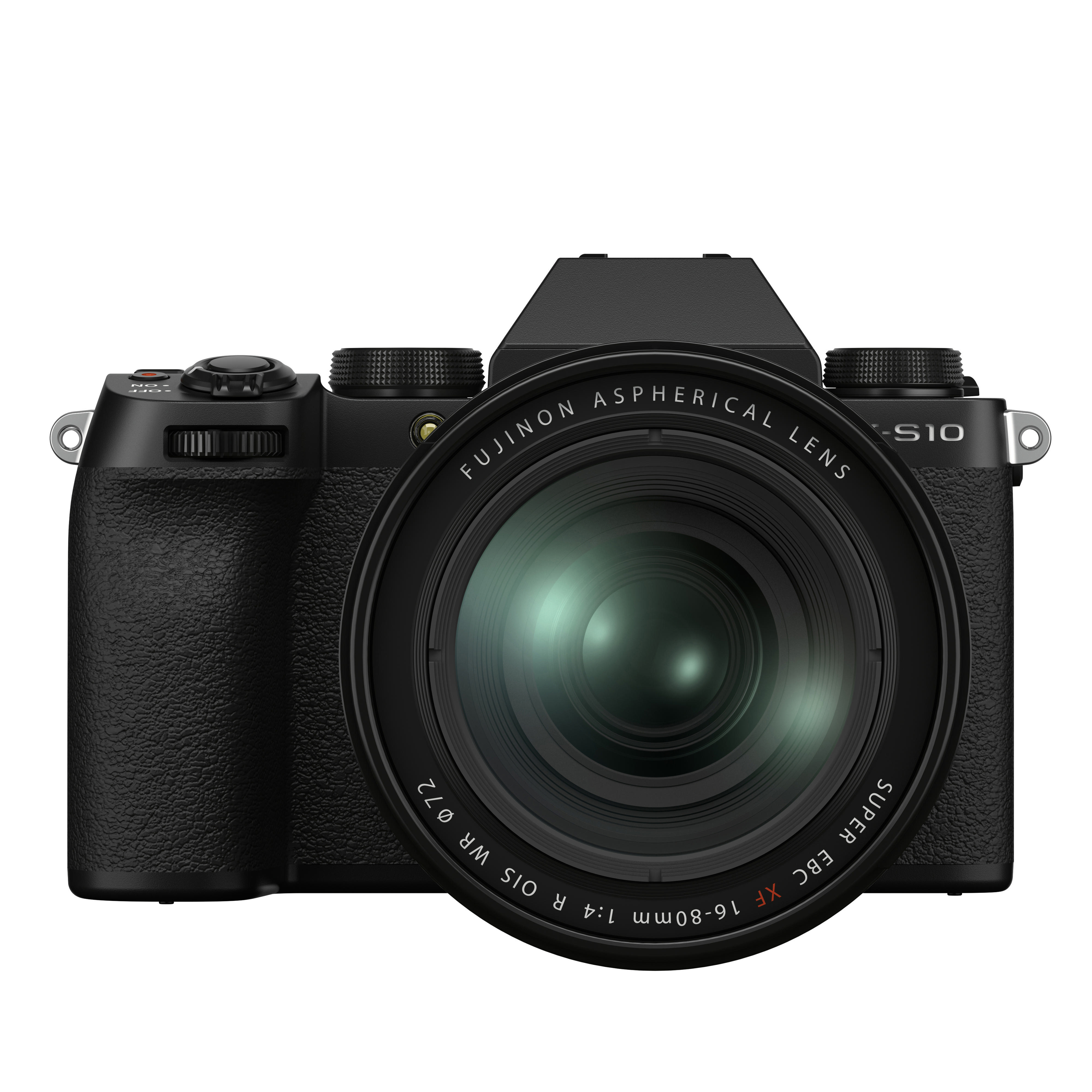 FUJIFILM X-S10 Kit Systemkamera mit Objektiv 16-80 mm, 7,6 cm Display Touchscreen, WLAN