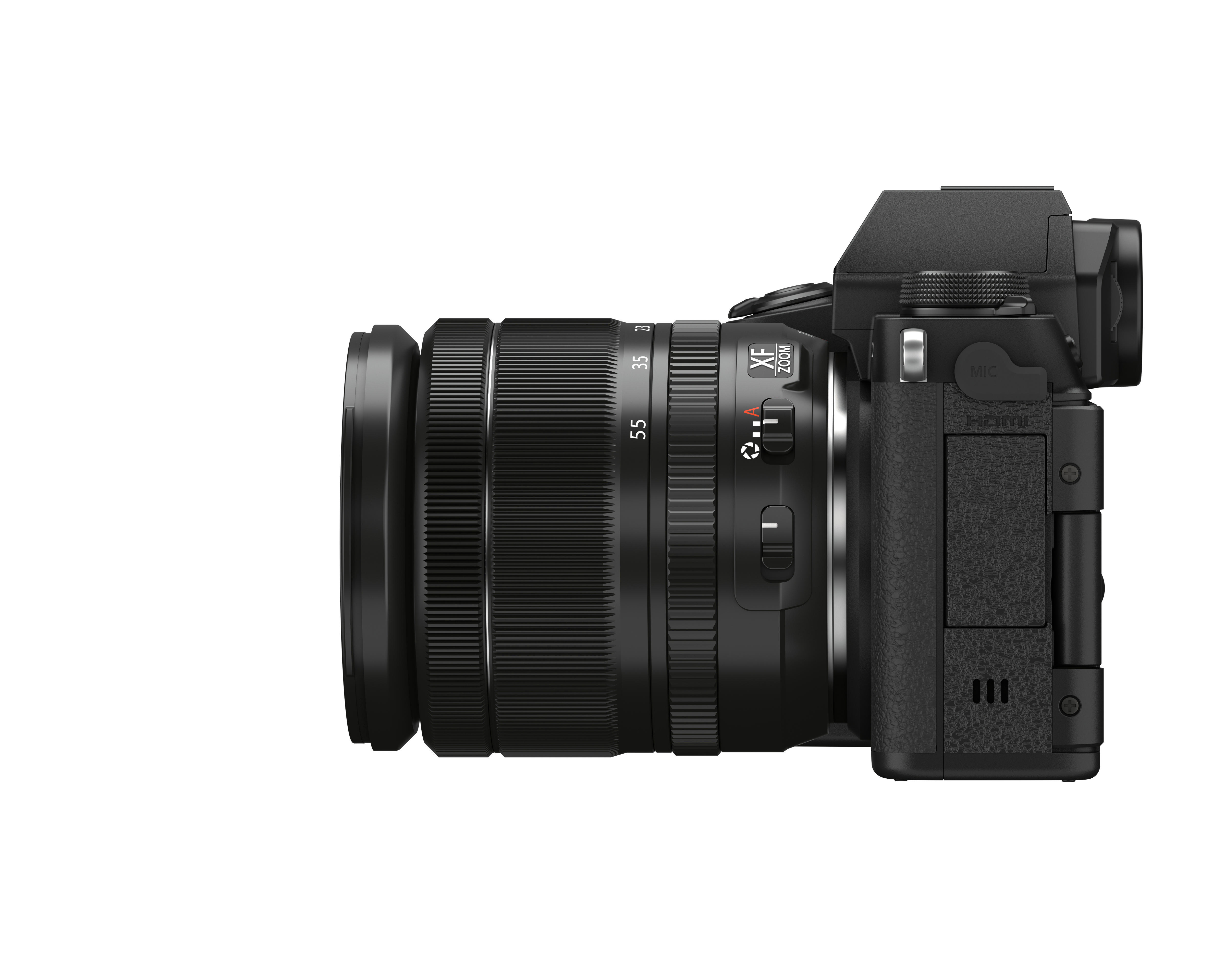 FUJIFILM X-S10 Kit Systemkamera mit Objektiv 18-55 mm, 7,6 cm Display Touchscreen, WLAN
