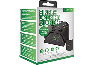 VENOM Xbox Series X/S és Xbox One kontroller töltőállomás + 1 db akkumulátor, fekete (VS2880)