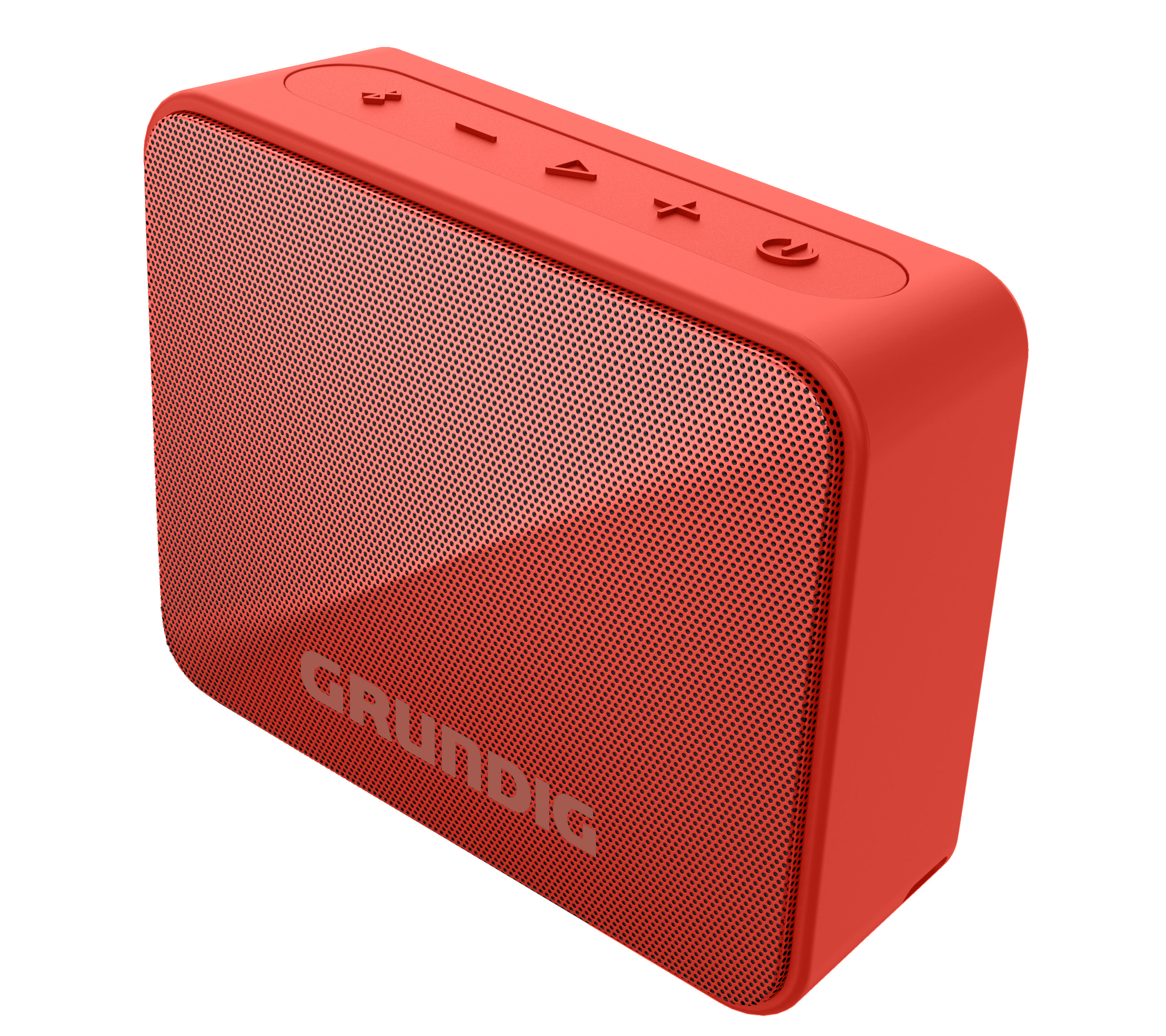 GRUNDIG GBT SOLO Lautsprecher, Bluetooth Wasserfest Rot
