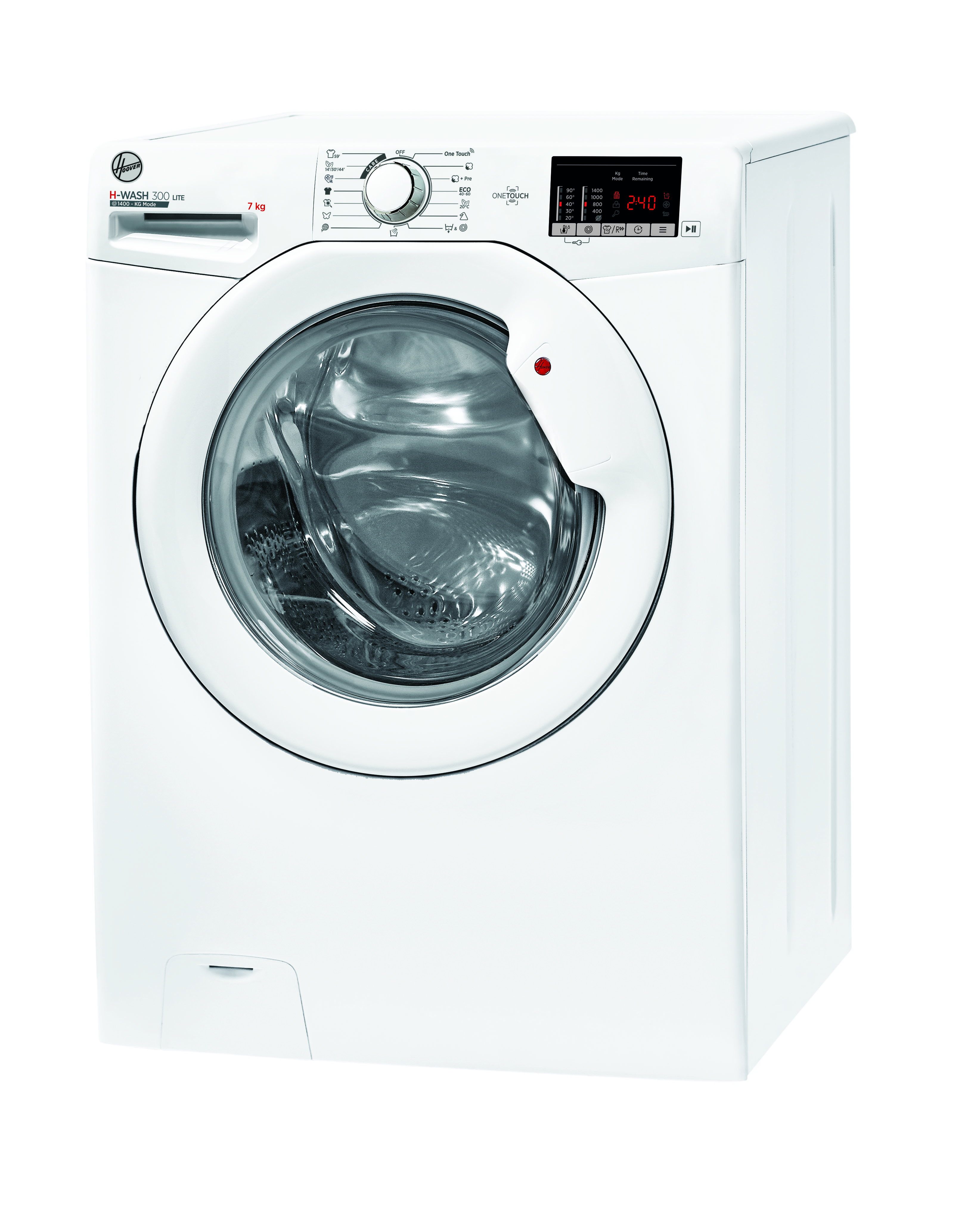 HOOVER H3W4 472DE/1-S Waschmaschine Frontlader (7 kg, 1351 U/Min., D, Frontlader)