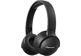 PIONEER SE-S6BN-B zajszűrős Bluetooth fejhallgató, fekete