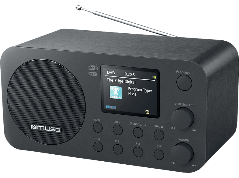 MUSE Radio DAB+ FM Bluetooth (M128DBT)