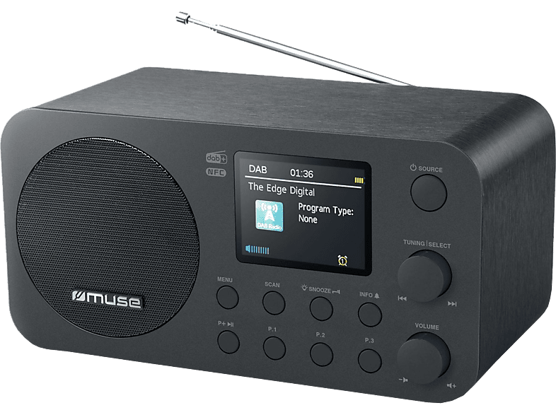 Muse Radio Dab+ Fm Bluetooth (m128dbt)