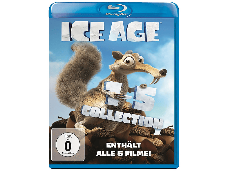 Ice Age 1-5 [Blu-ray]
