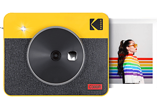 KODAK Mini Shot Combo 3 Retro Sofortbildkamera, Gelb