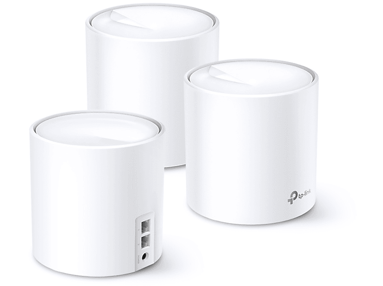 TP-LINK Deco X20(3-pack) AX1800 Tüm Ev Mesh 3’lü Wi-Fi 6 Sistemi Beyaz_0