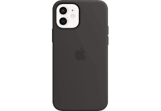 APPLE iPhone 12/12 Pro Siliconen Case Zwart