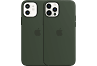 APPLE iPhone 12/12 Pro Siliconen Case Cyprusgroen