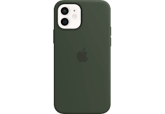 APPLE iPhone 12/12 Pro Siliconen Case Cyprusgroen