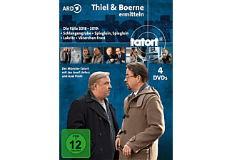 Tatort-Thiel &Boerne Ermitteln Die Fälle 2018-2019 [DVD]