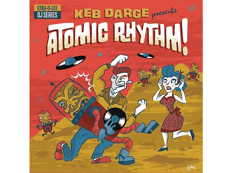 VARIOUS - Keb Darge Presents Atomic Rhythm!  - (Vinyl)
