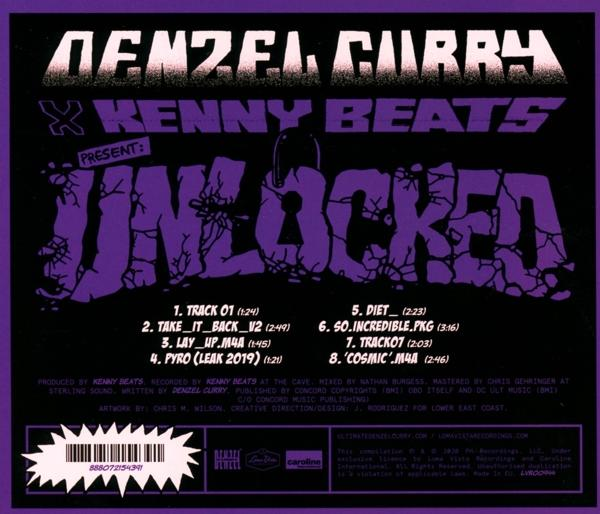 Kenny Beats Denzel Curry - Unlocked  - (CD)