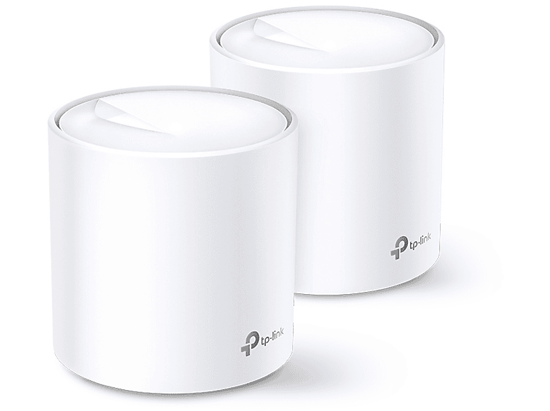 TP-LINK Deco X60(2-pack) AX3000 Tüm Ev Mesh 2’li  Wi-Fi 6 Sistemi Beyaz_0