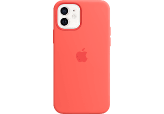 APPLE iPhone 12/12 Pro Siliconen Case Citrusroze