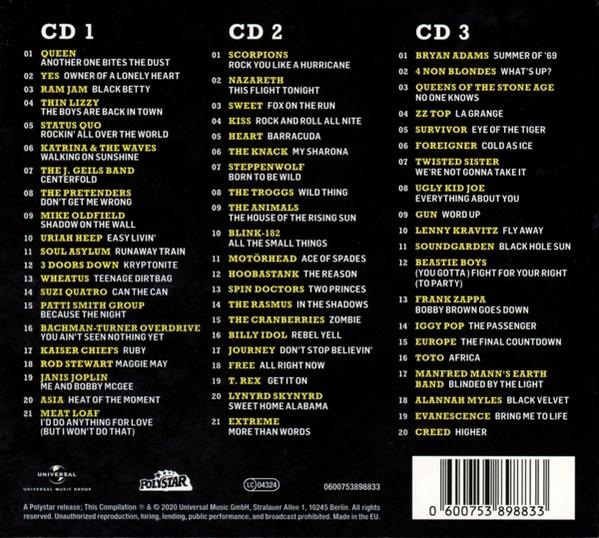 VARIOUS - FETENHITS ROCK CLASSICS-BEST OF  - (CD)