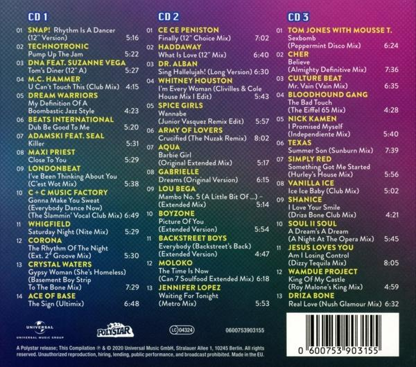 VARIOUS - FETENHITS 90S MAXI CLASSICS  - (CD)