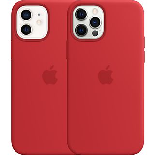 APPLE iPhone 12/12 Pro Siliconen Case (PRODUCT)RED