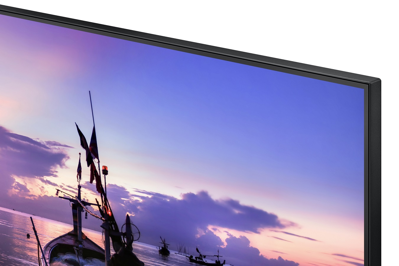 SAMSUNG LF24T350FHMXUF 24" 75Hz/ 5MS/ FreeSync/ FHD Çerçevesiz IPS Oyuncu Monitör Siyah