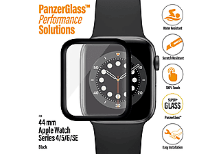 PANZERGLASS voor Apple Watch Series 4/5/6/SE 44 mm Zwart