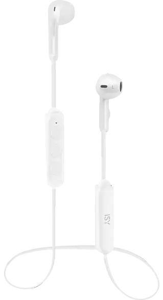 ISY Draadloze oortjes Wit (IBH-3700-WT)